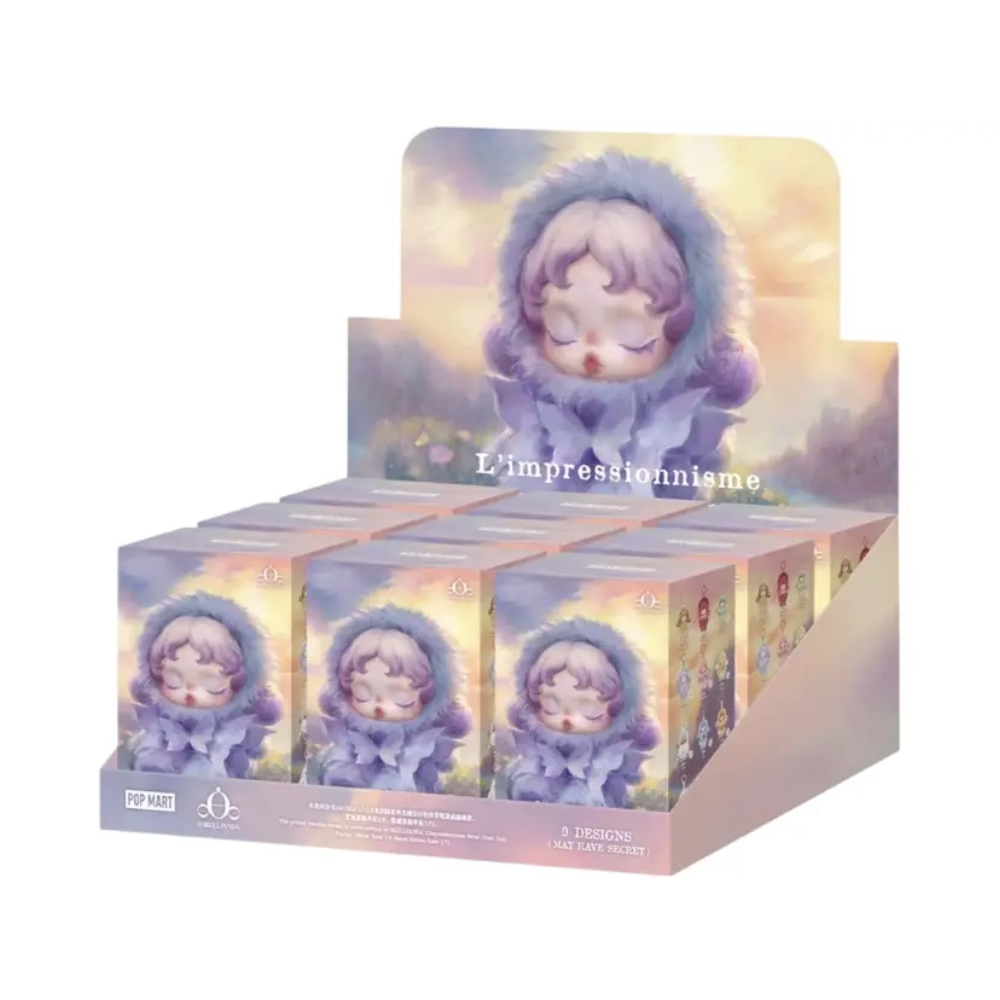 POP MART L'impressionnisme Skullpanda Series Vinyl Plush Doll