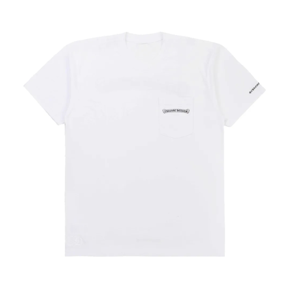 Chrome Hearts White Scroll Tee