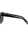 Tom Ford Odette TF 1189 ECO 01E Shiny Black Frame with Dark brown Lens Sunglasses