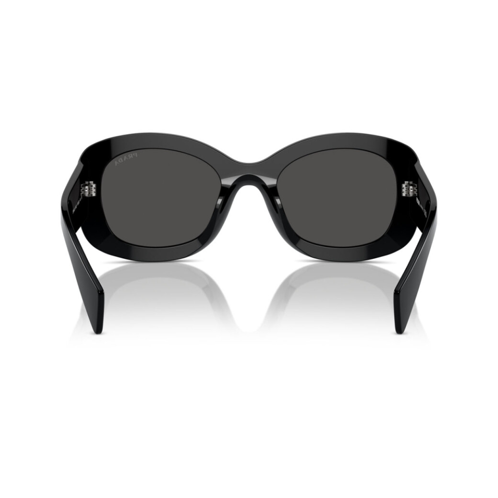 Prada SPR A13 s 1AB-5SO Black Frame Dark Grey Lens Sunglasses