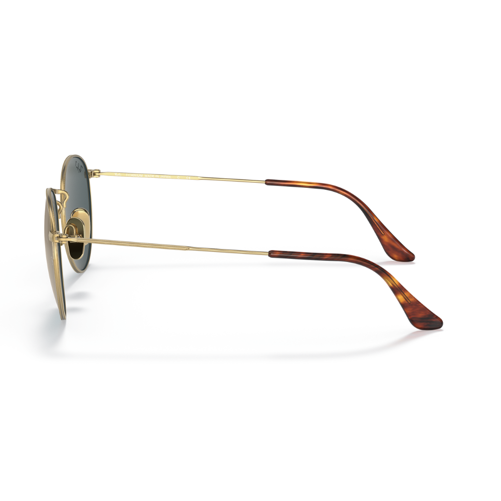 Ray-Ban RB8247 round 921 Round Titanium Sunglasses