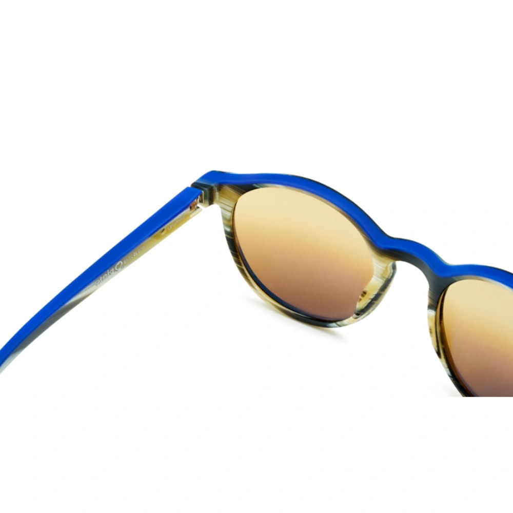 Etnia Barcelona Avinyo 3 HOBL Horn Blue Sunglasses