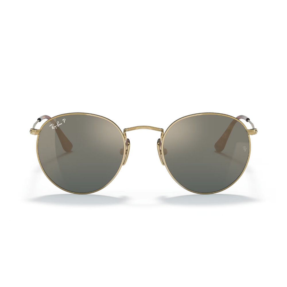 Ray-Ban RB8247 round 921 Round Titanium Sunglasses