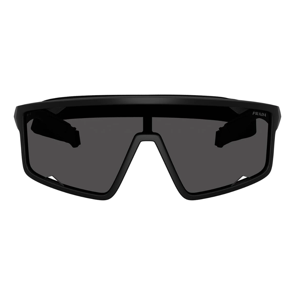 Prada Linea Rossa SPS A03 180-5S0 Matte Black Frame Dark Grey Lens Sunglasses