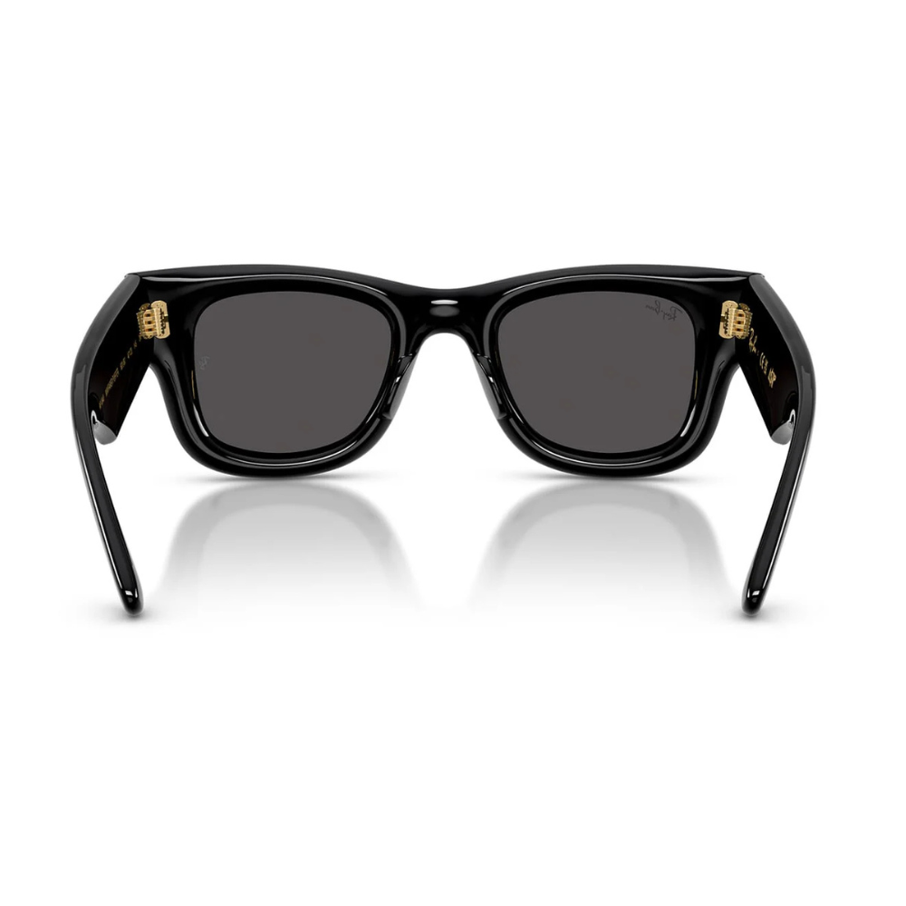 Ray-Ban Wayfarer Puffer RB4940 601/87 - Black Frame Ultra Black Lens Sunglasses