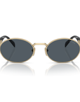 Prada SPR65Z s ZVN-09T Pale Gold and Black Sunglasses