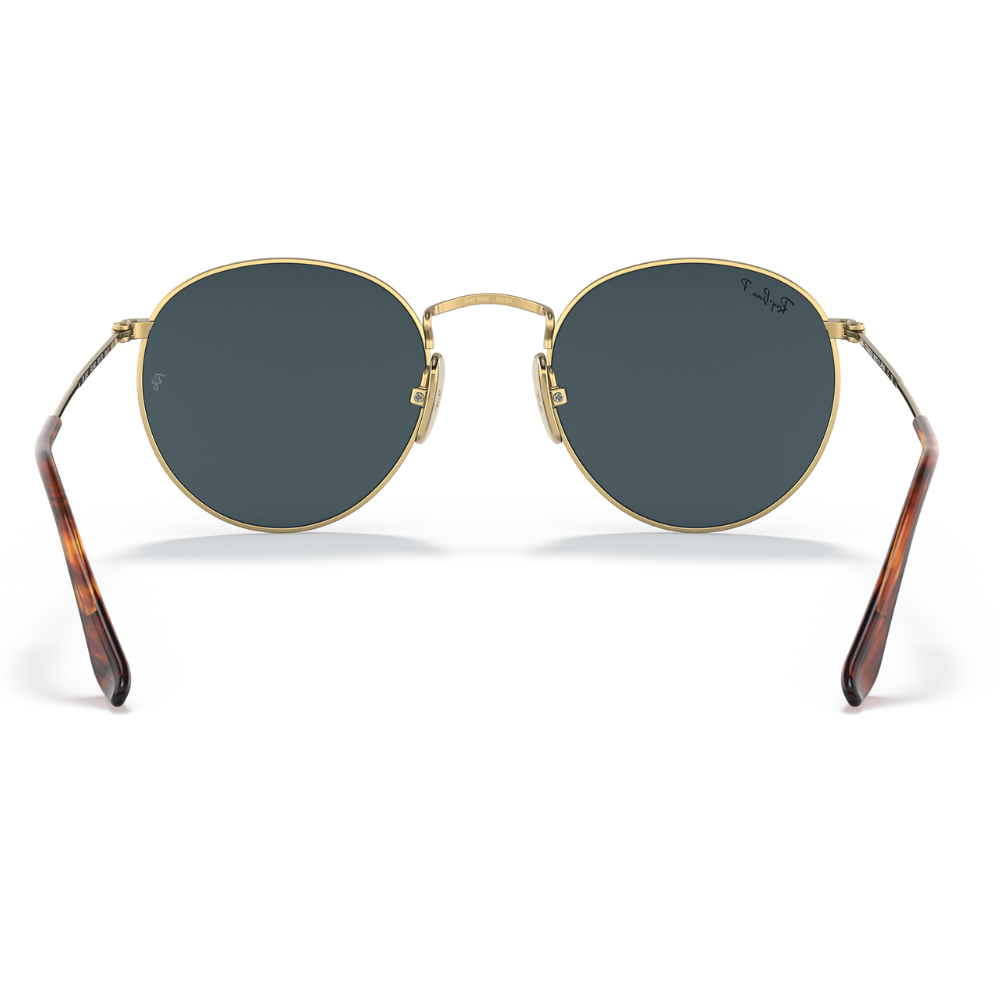 Ray-Ban RB8247 round 921 Round Titanium Sunglasses