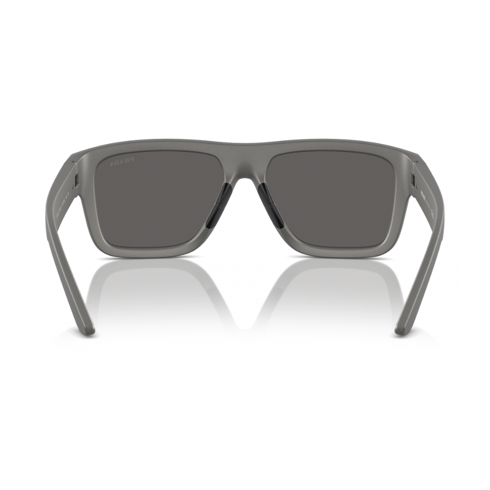 Prada Linea Rossa SPS 04Z 16X-7W1 Gray Metal Sunglasses