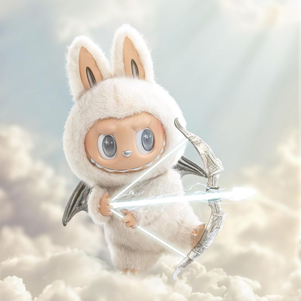 Pop Mart The Monsters Labubu "Zimomo - Angel in Clouds" Vinyl Face Figure