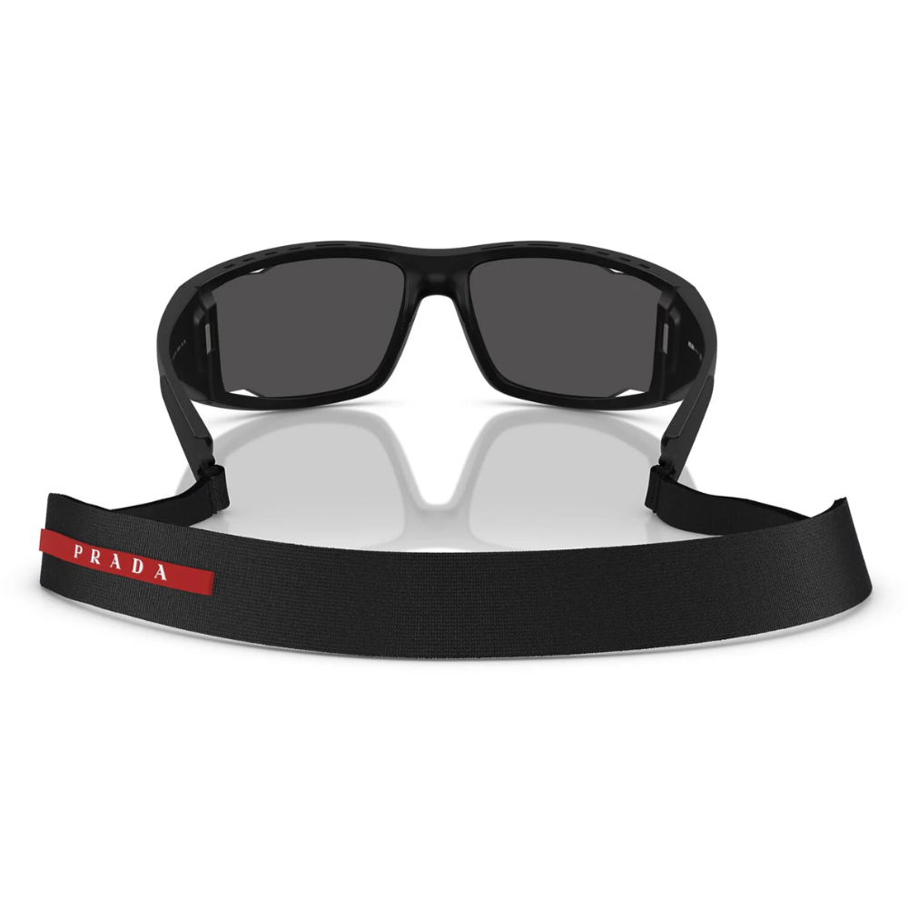 Prada Linea Rossa SPS A04 1BO-5S0 Matte Black Frame Dark Grey Lens Sunglasses