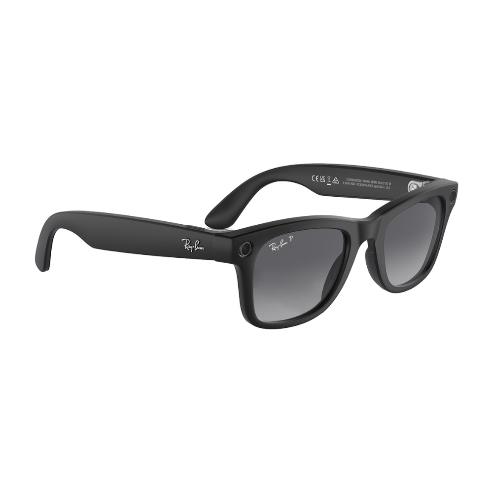 Ray-Ban META Wayfarer RW4008 601ST353 - Matte Black