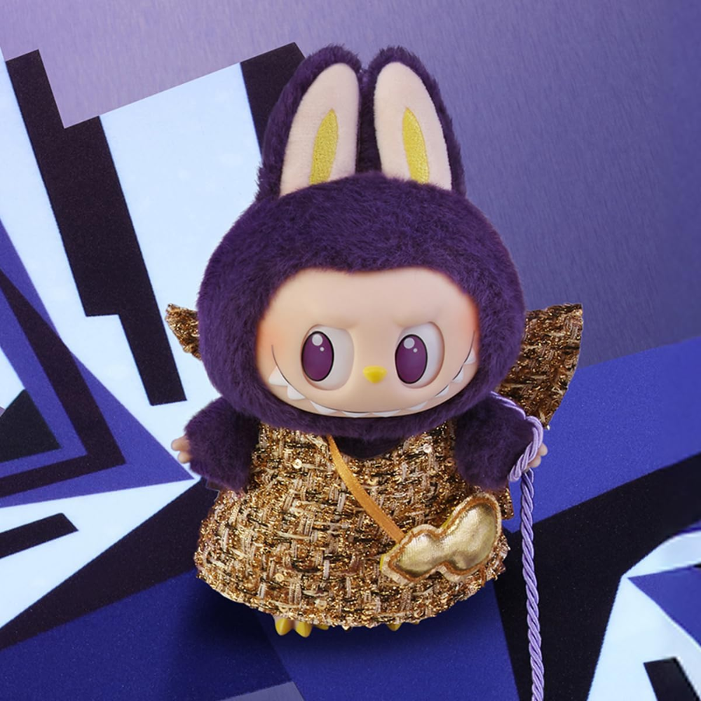 POP MART Labubu The Monsters Wings of Fortune Vinyl Plush Hanging Card