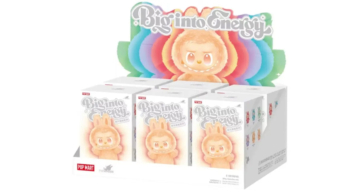 POP MART Labubu The Monsters 'Big Into Energy V3' Vinyl Plush Sealed Single Blind Box