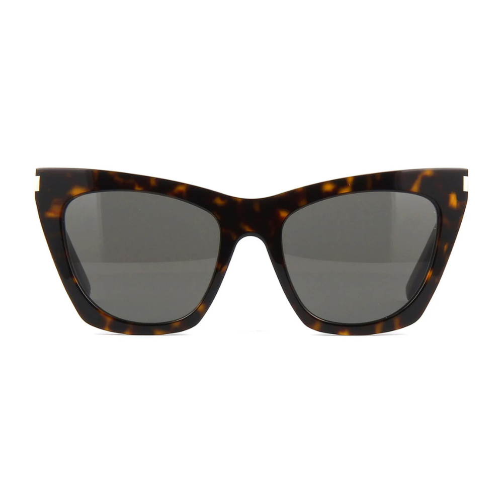 Saint Laurent SL480 002 Black Havana Square Sunglasses