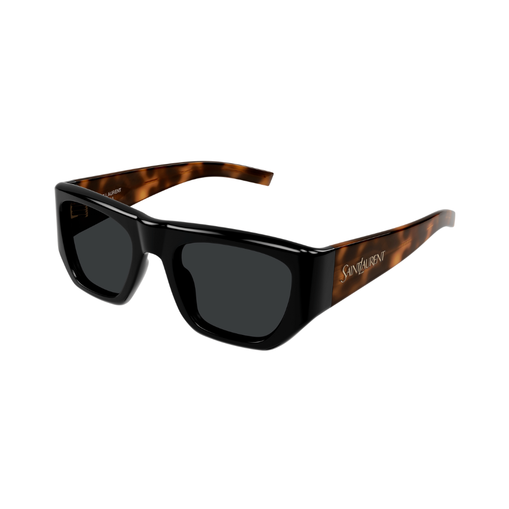 Saint Laurent SL 740 004 Havana Square Sunglasses