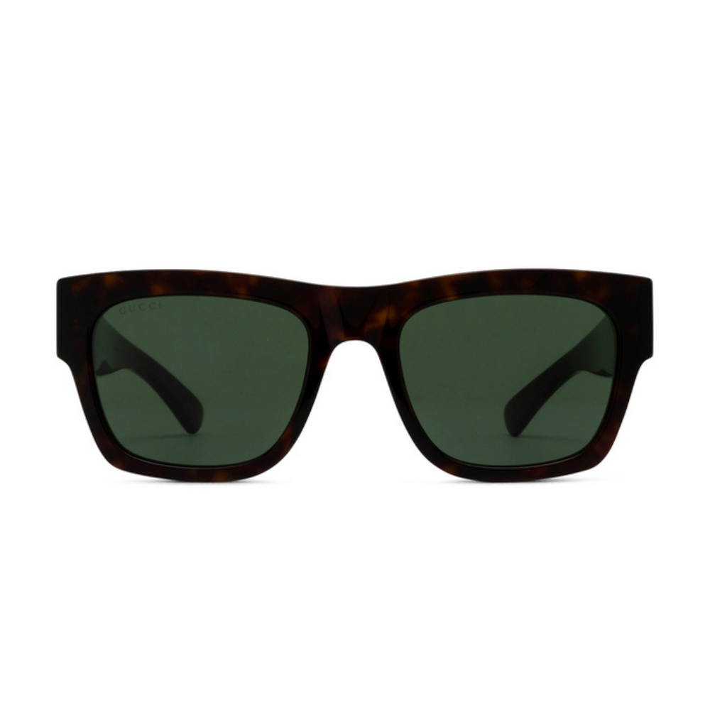Gucci - GG1793S 002 Green Havana Square Sunglasses