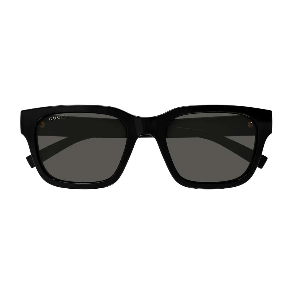 Gucci - GG1857S 001 Grey Black Square Sunglasses