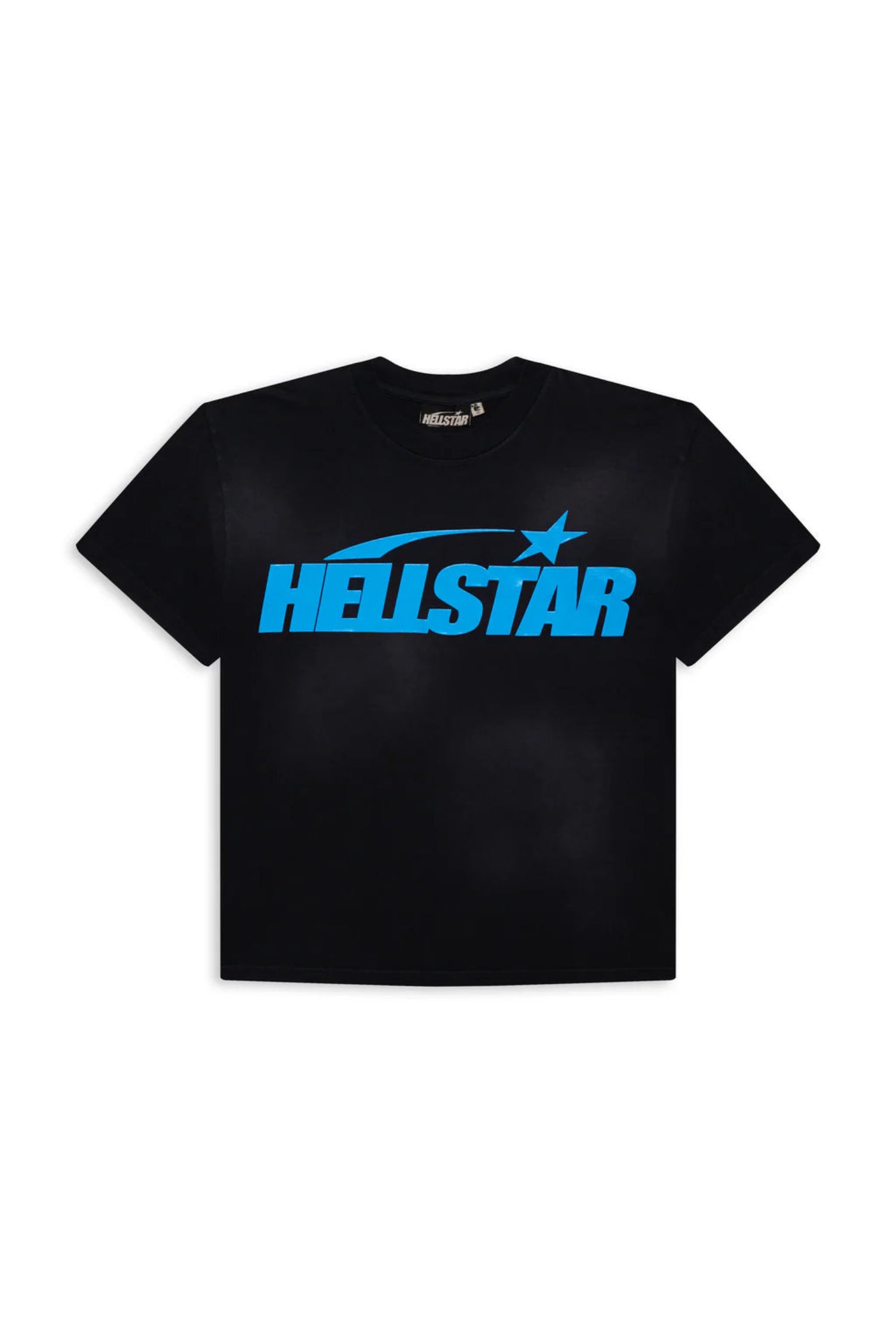 Hellstar Classic T-Shirt (Regular Print) 'Black/Blue'
