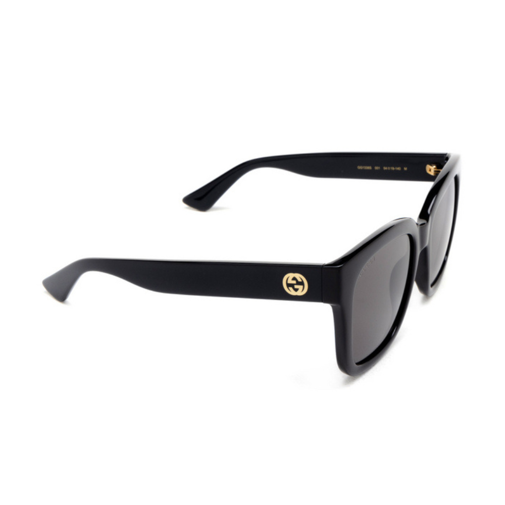 Gucci - GG1338S 001 Dark Grey Black Square Sunglasses