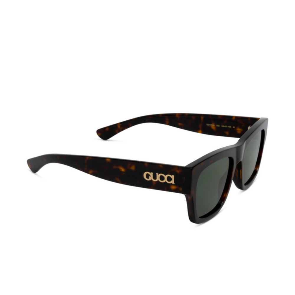 Gucci - GG1793S 002 Green Havana Square Sunglasses