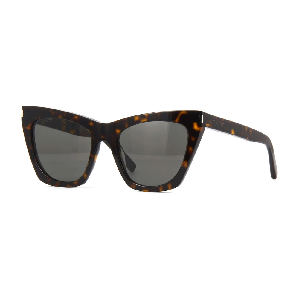 Saint Laurent SL480 002 Black Havana Square Sunglasses