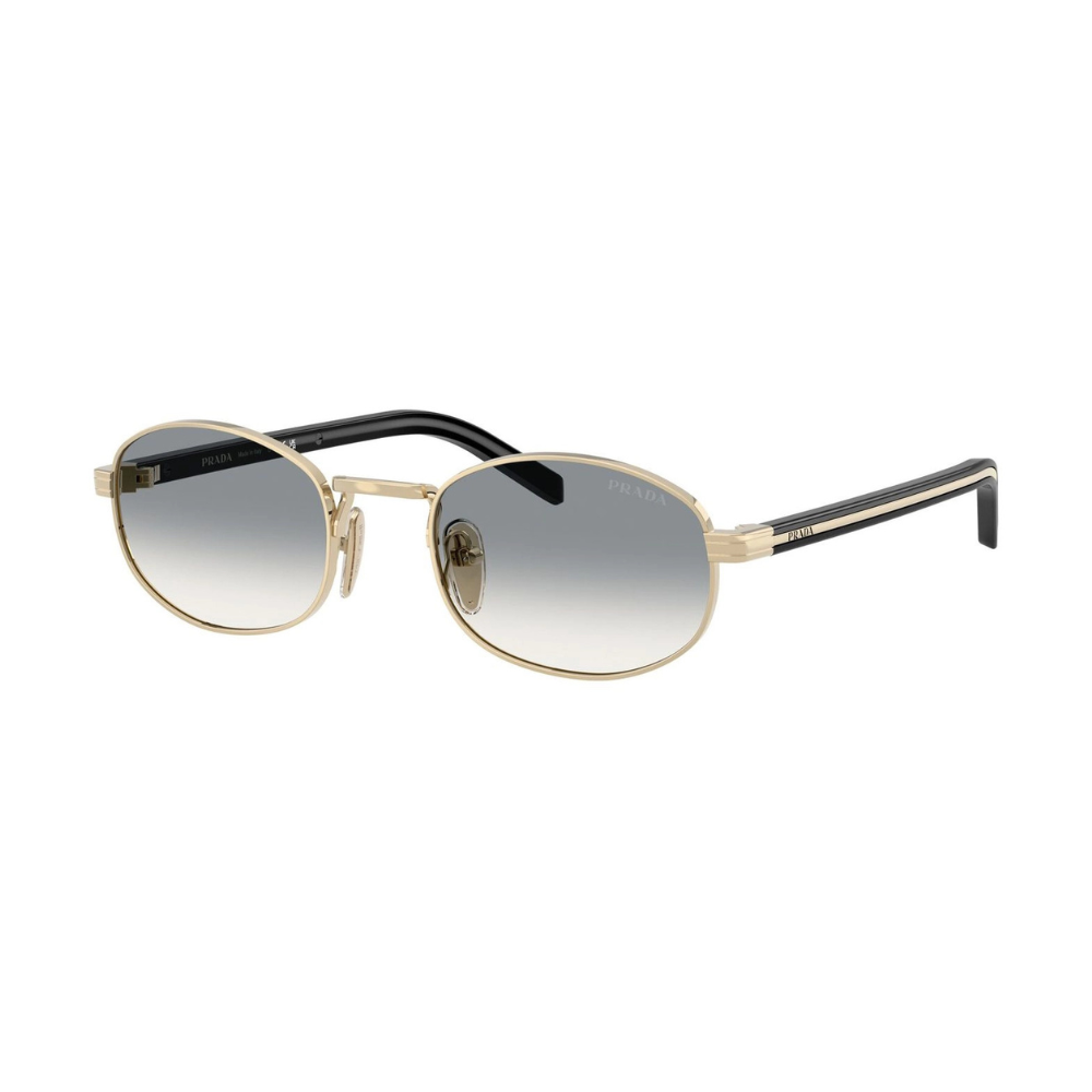 Prada - Linea Rossa SPR B53 ZVN-02C Smoke Black Silver Sunglasses