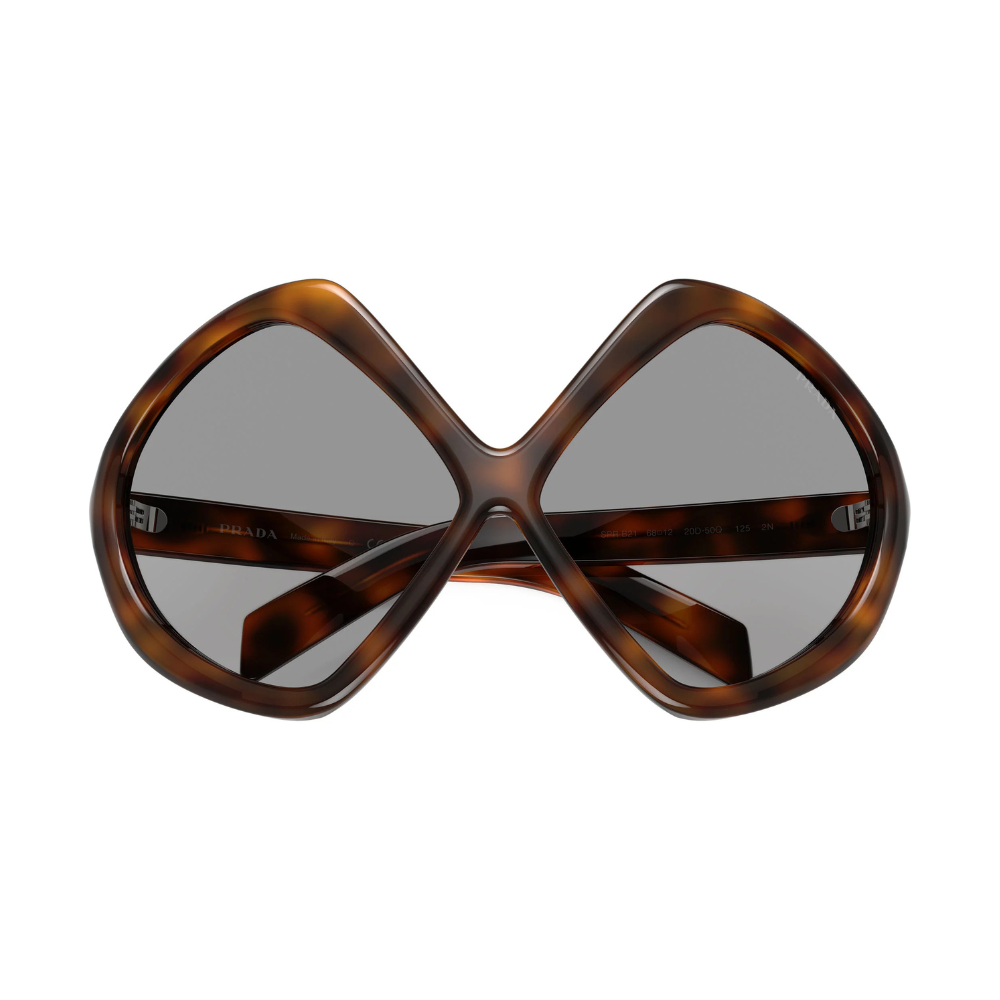 Prada - Juniper Tortoise SPR B21 20D-50Q Smoke Havana Sunglasses