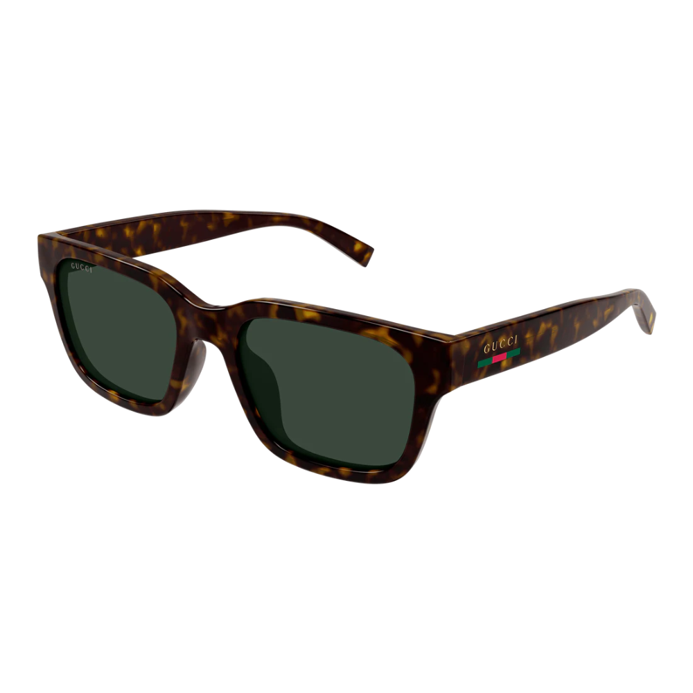 Gucci - GG1857S 002 Brown Dark Havana Square Sunglasses