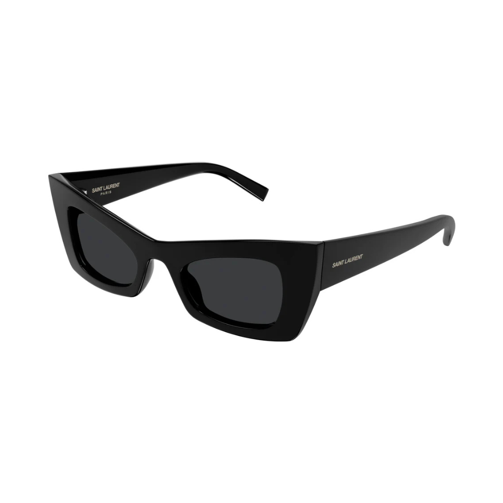 Saint Laurent - SL 702 001 Black Grey Cat Eye Sunglasses