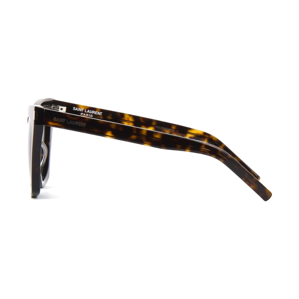 Saint Laurent SL480 002 Black Havana Square Sunglasses