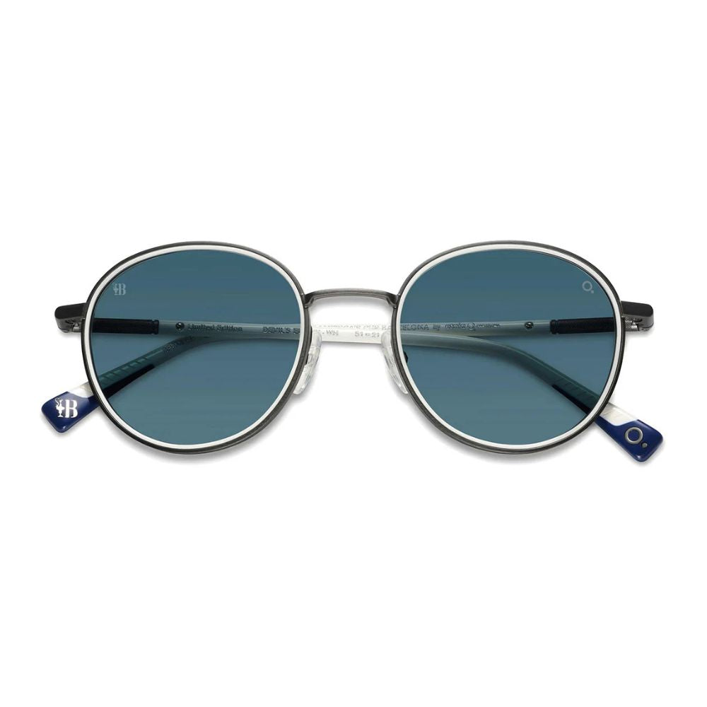 Etnia O. Barcelona - KPCAF0080 Limited Edition White Blue Sunglasses