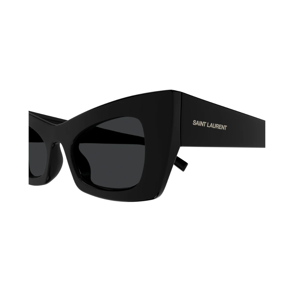 Saint Laurent - SL 702 001 Black Grey Cat Eye Sunglasses