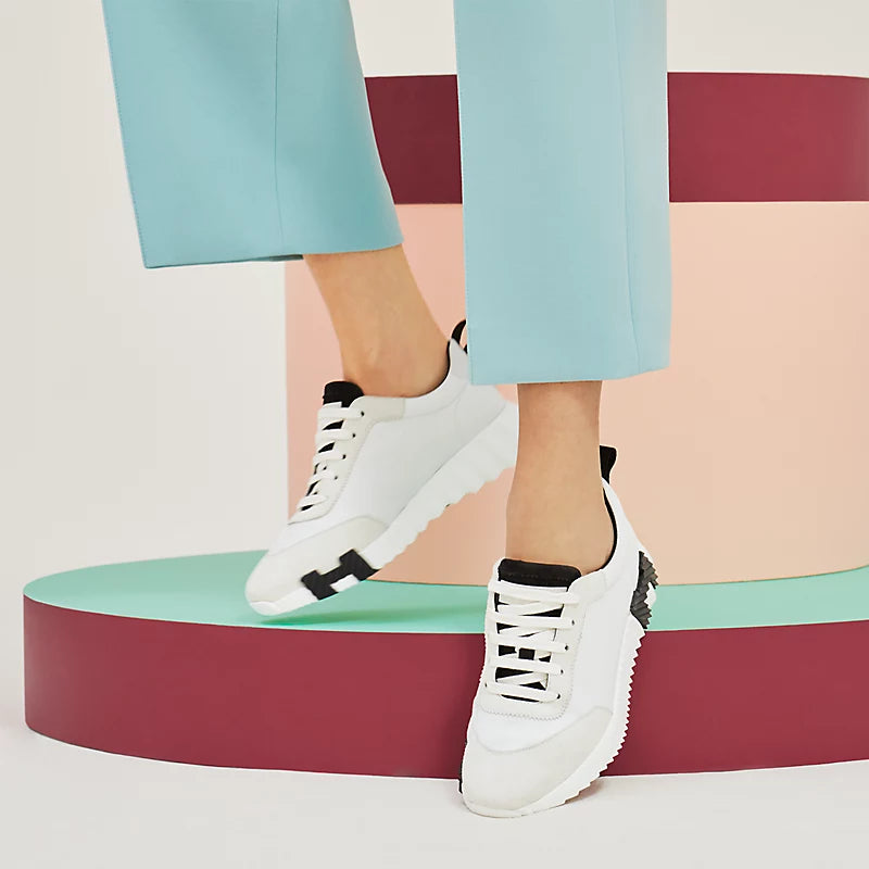 Hermès Bouncing Sneaker White Blanc Noir