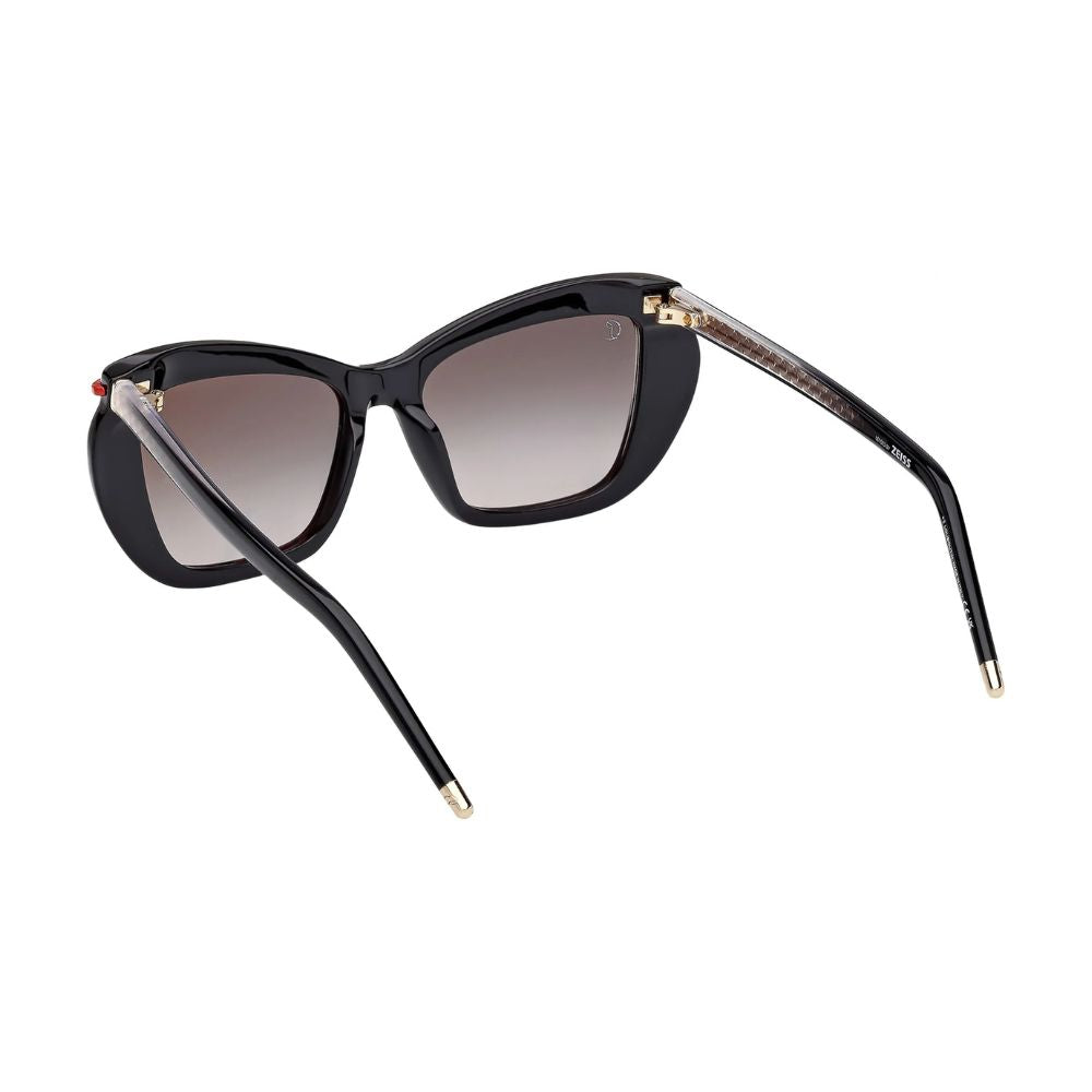 Christian Louboutin - LB0011 01B Black Silver Sunglasses