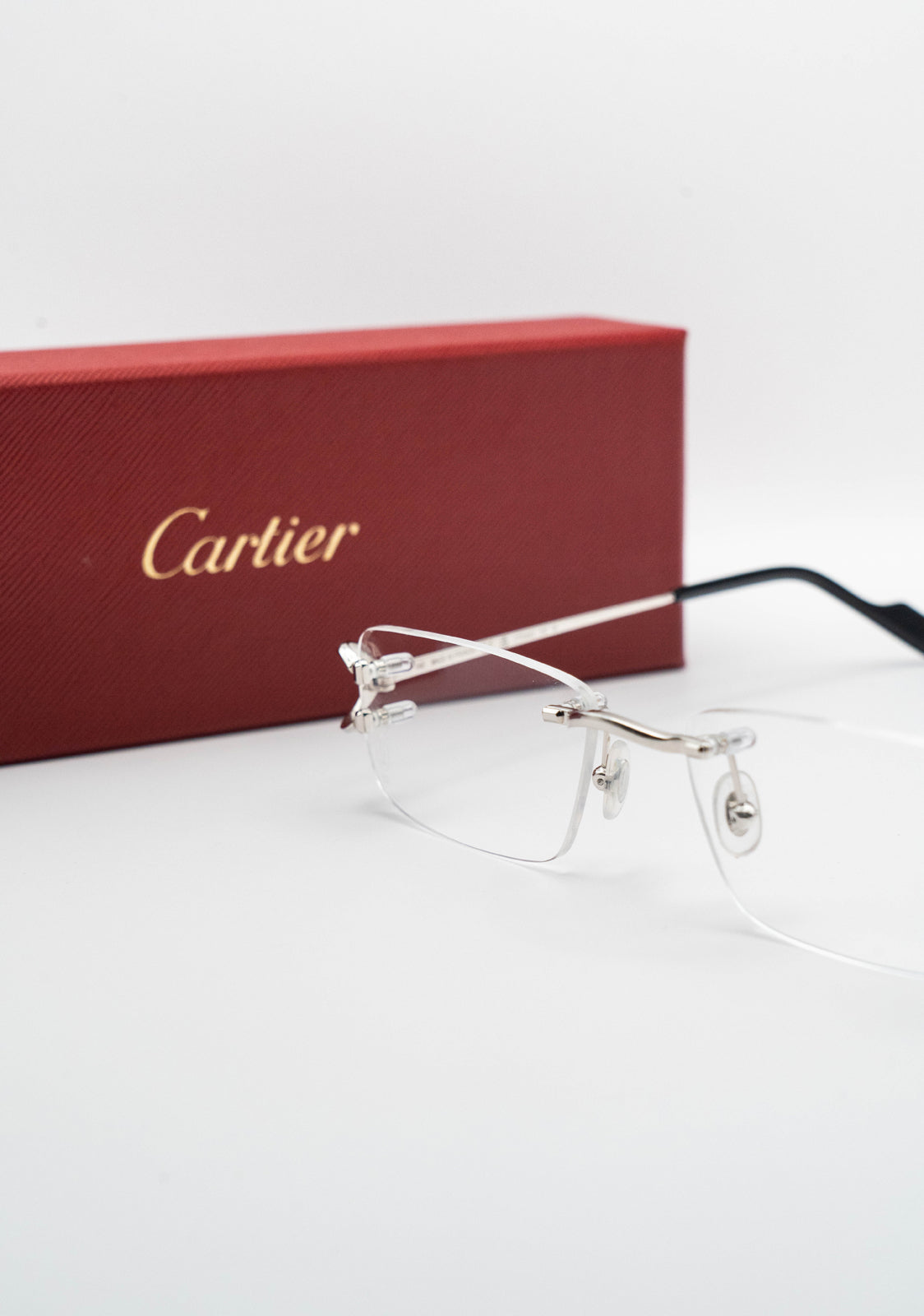 Cartier Sunglasses "C De Cartier" Clear Lenses