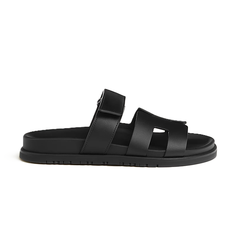 Hermès Chypre Sandal  Black 'Noir'