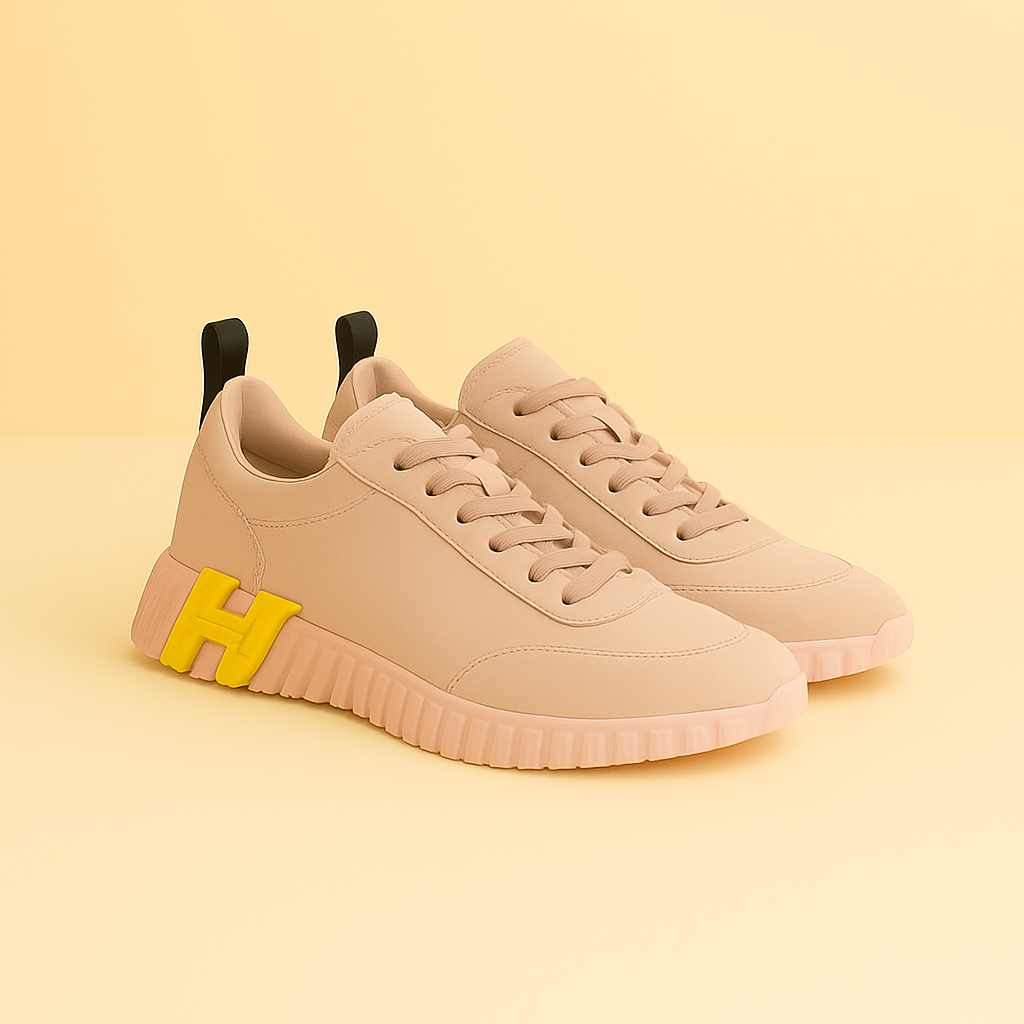 Hermès Bouncing Sneaker Rose Porcelaine