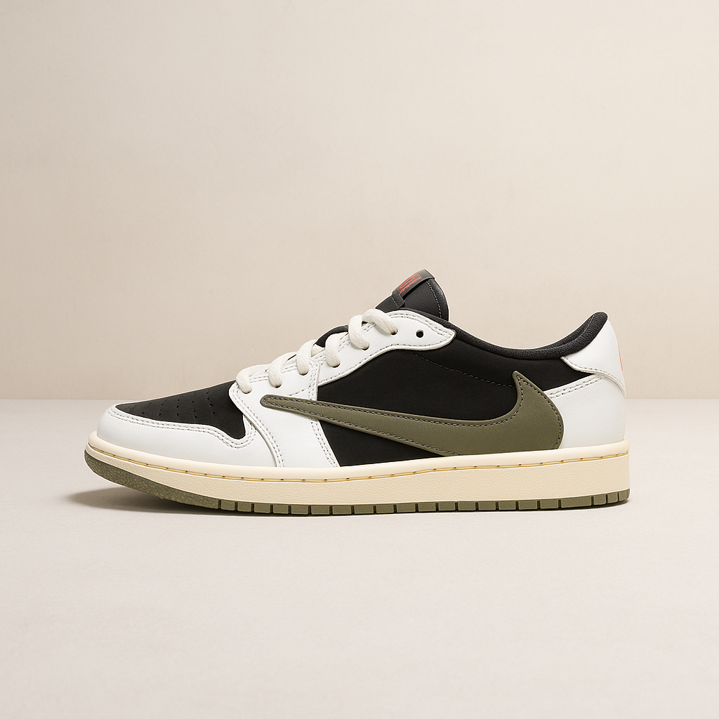 Jordan 1 Retro Low OG SP Travis Scott Olive (Women's)