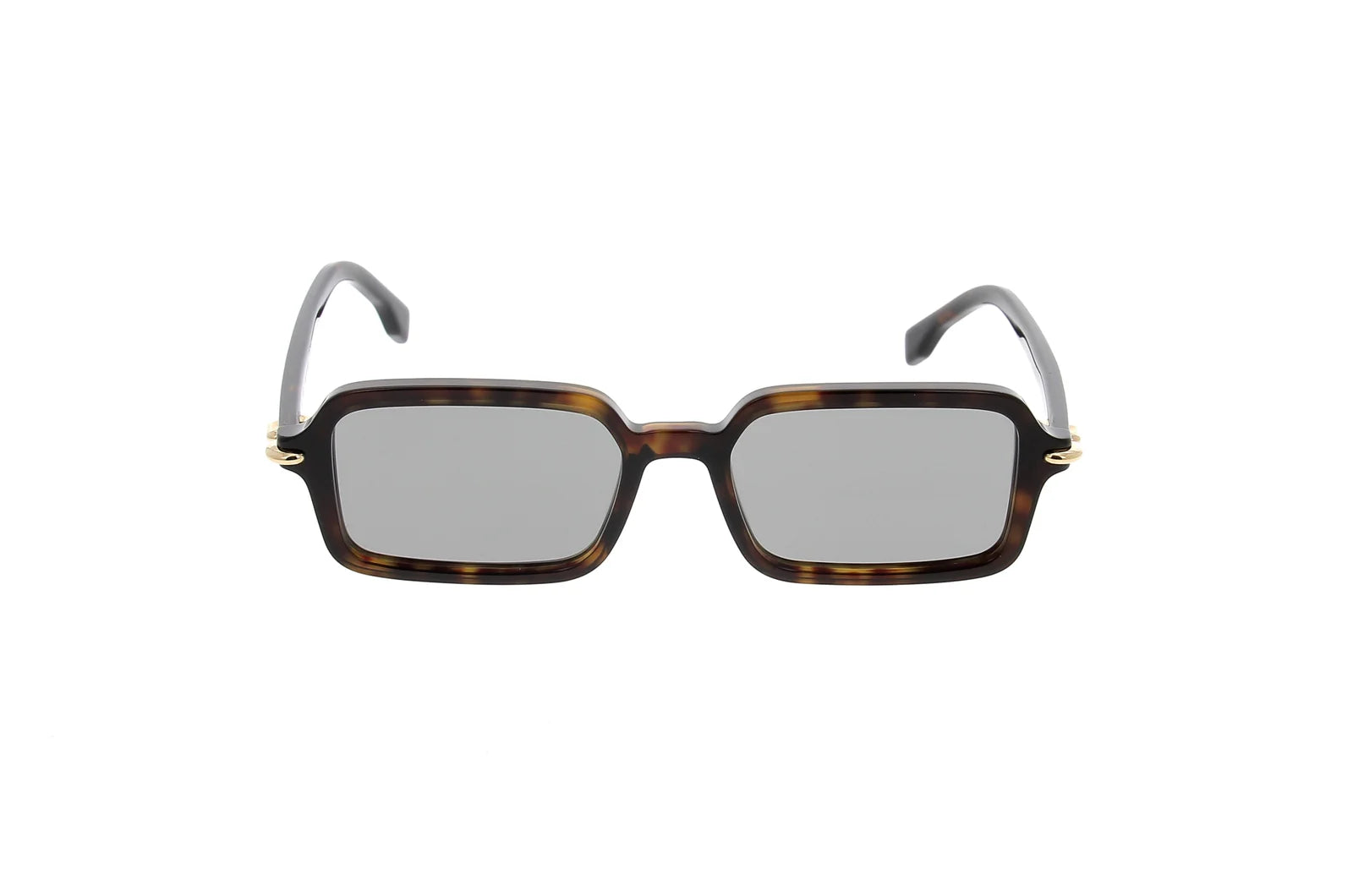Fendi - FE40174l Selleria Tortoise Havana Rectangle Sunglasses