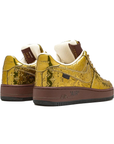 Louis Vuitton Nike Air Force 1 Low By Virgil Abloh Metallic Gold