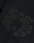 Denim Tears Cotton Wreath Sweatpants Black Mono