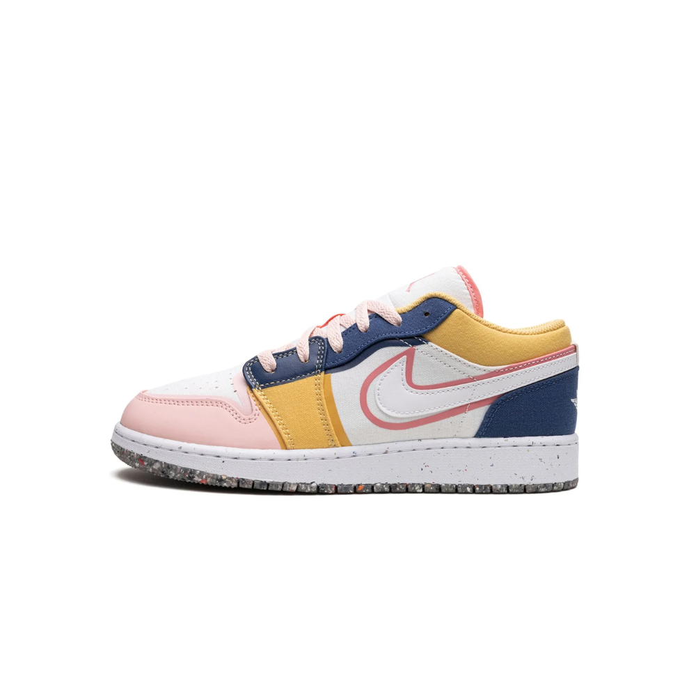 Air Jordan 1 Low SE Multi Canvas (GS)