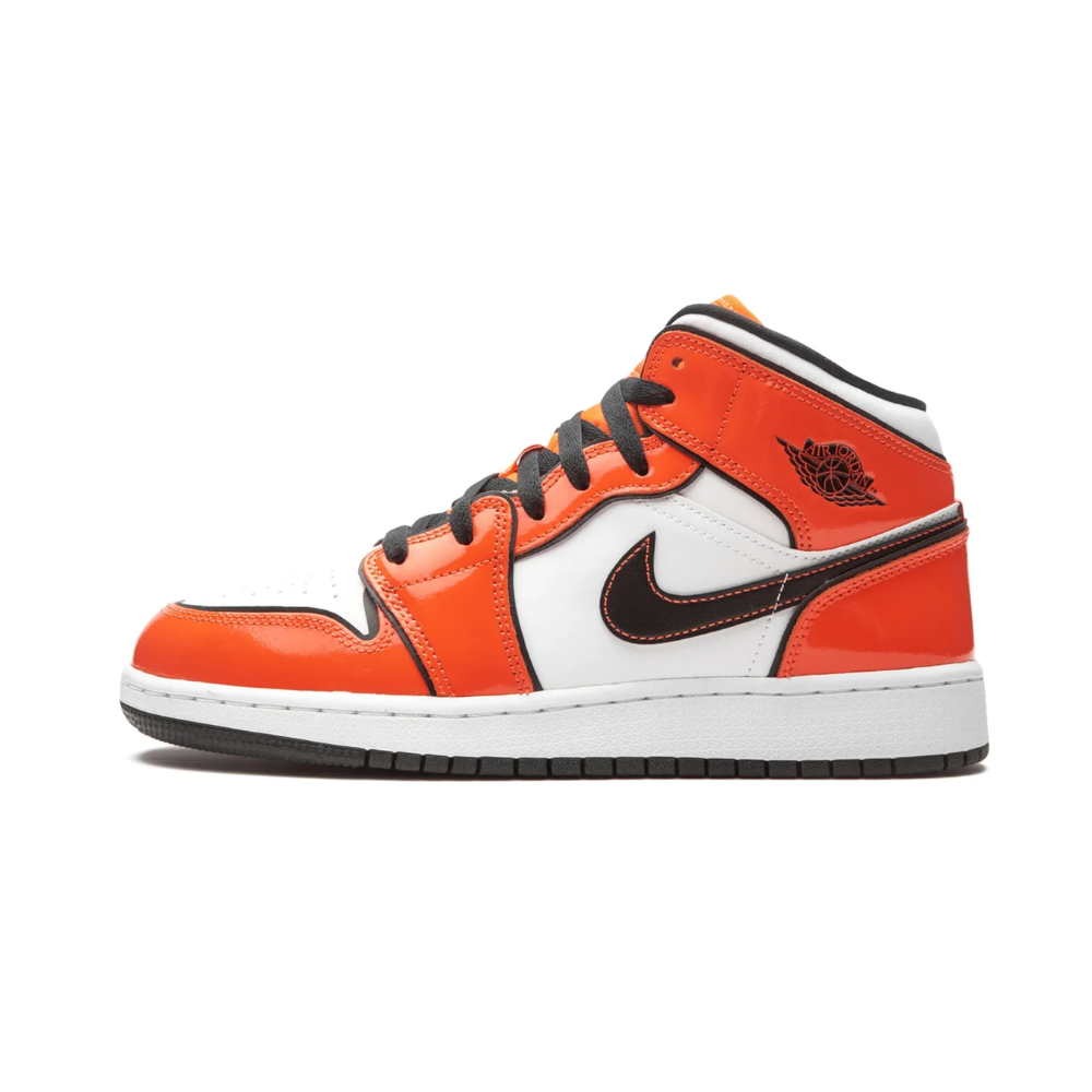 Air Jordan 1 Mid "Turf Orange" (GS)