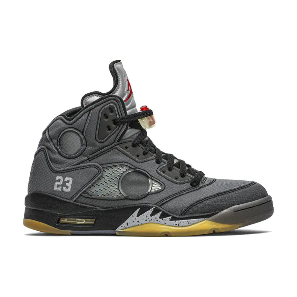 Air Jordan 5 Retro Off White Black 'Muslin'