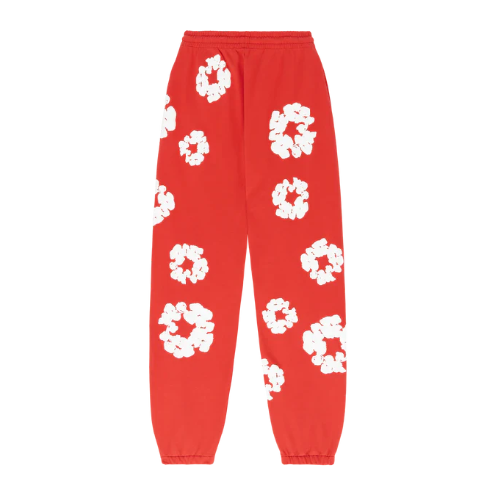 Denim Tears The Cotton Wreath Sweatpants Red