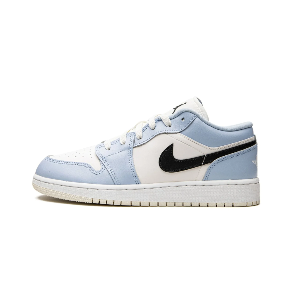 Air Jordan 1 Low Ice Blue Black (GS)