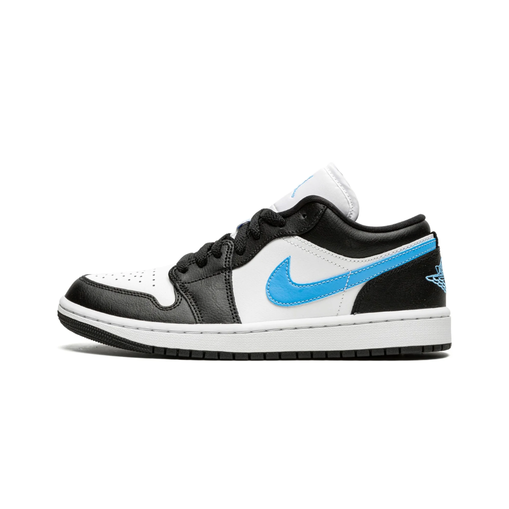 Air Jordan 1 Low Black University Blue White (WMNS)