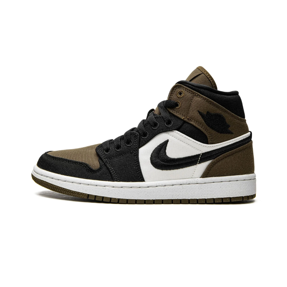 Air Jordan 1 Mid "Olive Toe" (WMNS)