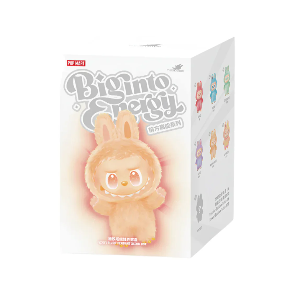 POP MART Labubu The Monsters 'Big Into Energy V3' Vinyl Plush Sealed Single Blind Box