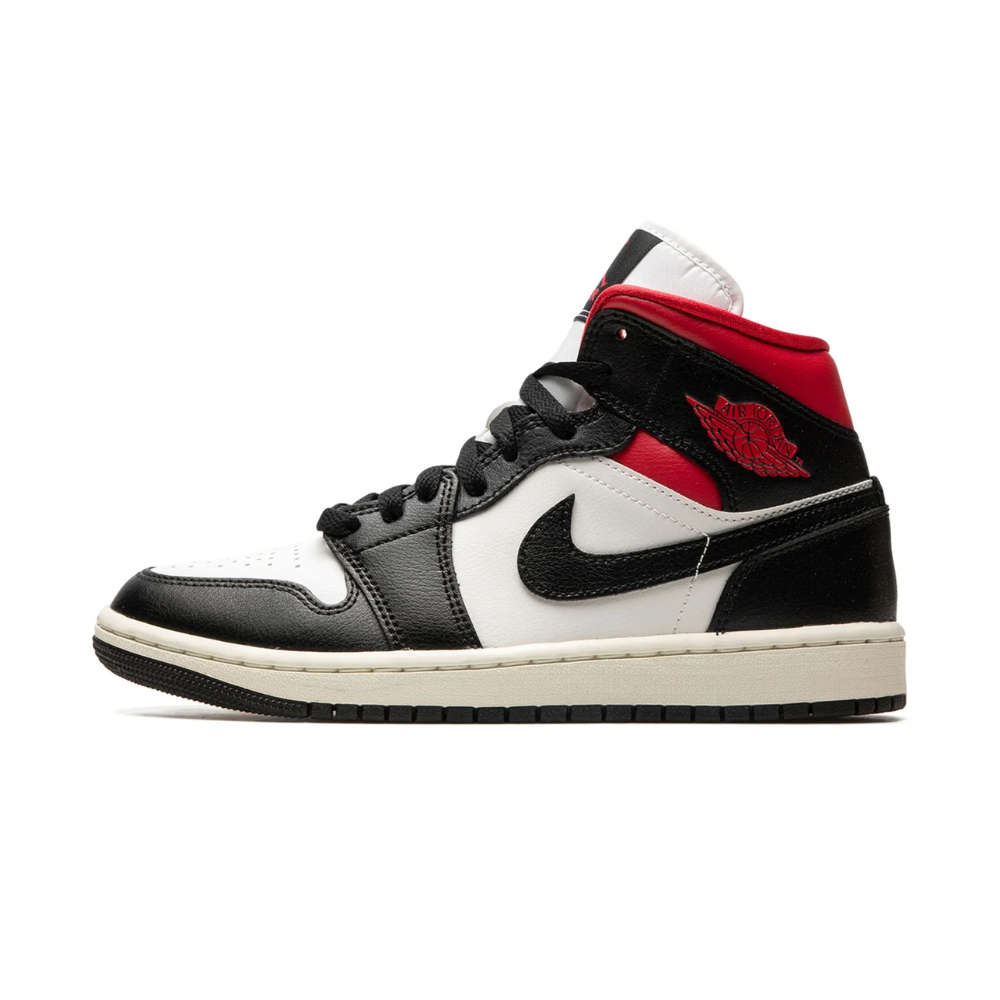 Air Jordan 1 Mid "Black Fire Red" (GS)